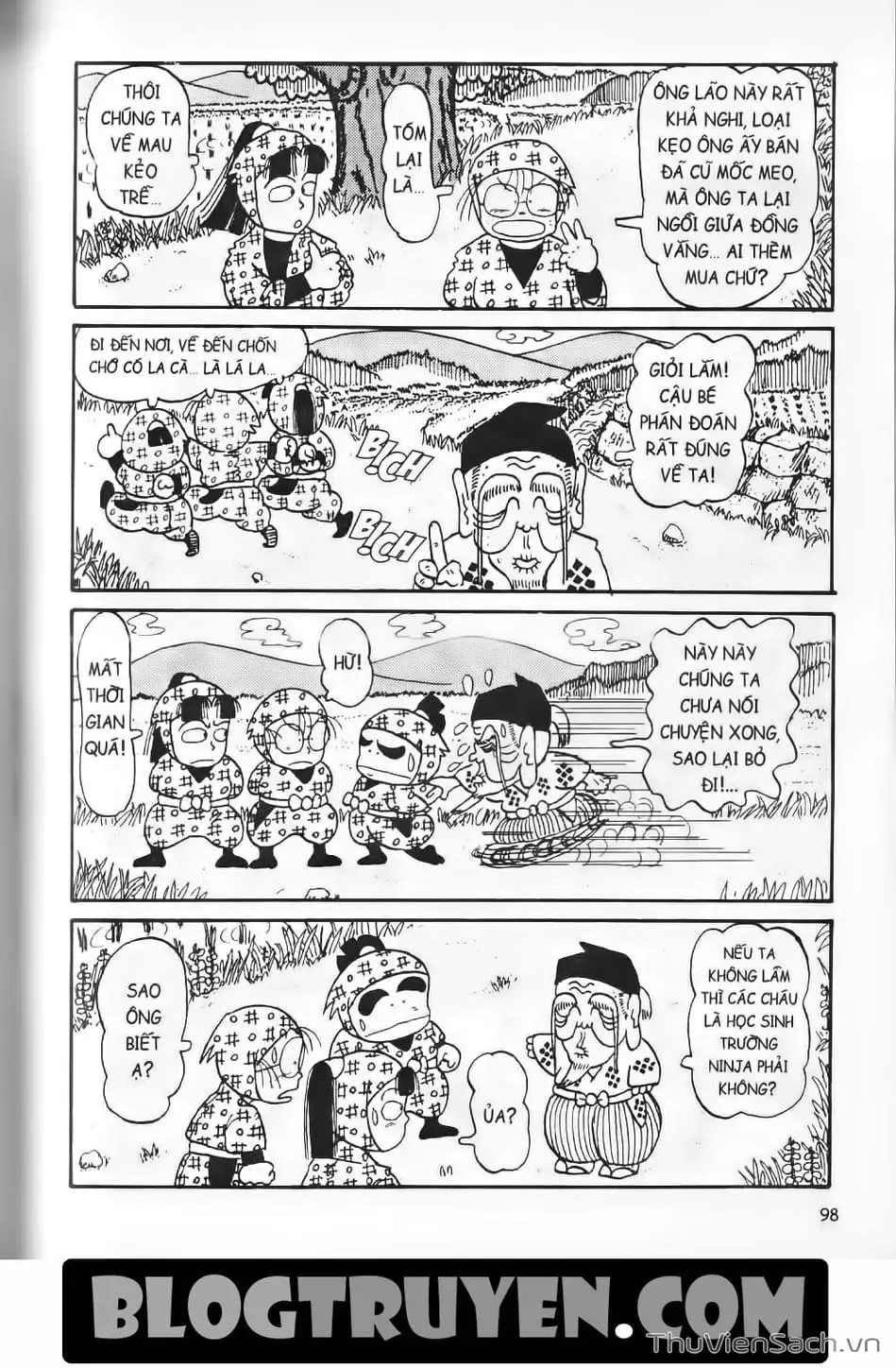 Truyện Tranh Ninja Loạn Thị trang 4