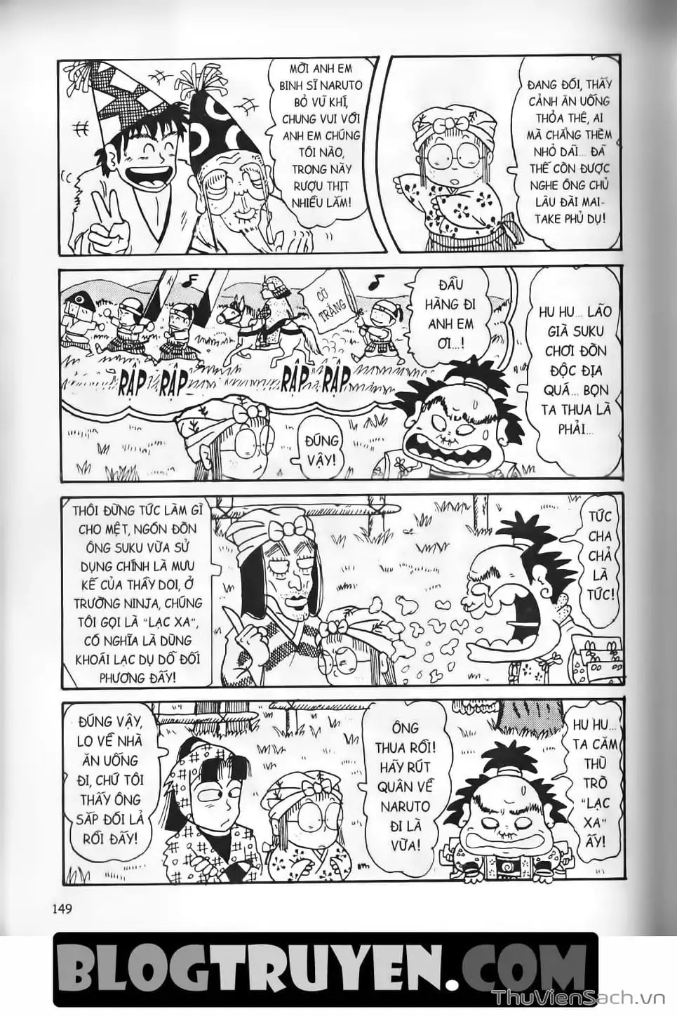 Truyện Tranh Ninja Loạn Thị trang 4