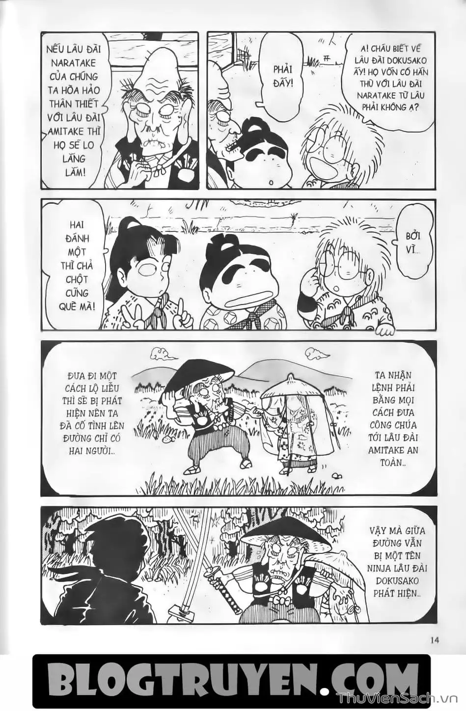 Truyện Tranh Ninja Loạn Thị trang 4