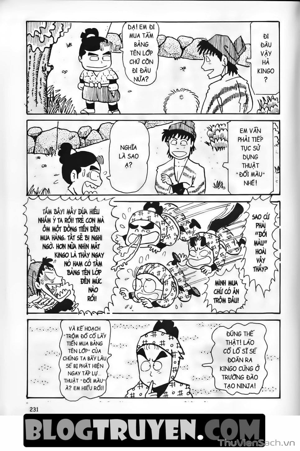 Truyện Tranh Ninja Loạn Thị trang 4