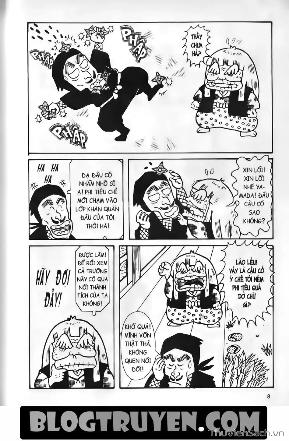 Truyện Tranh Ninja Loạn Thị trang 4