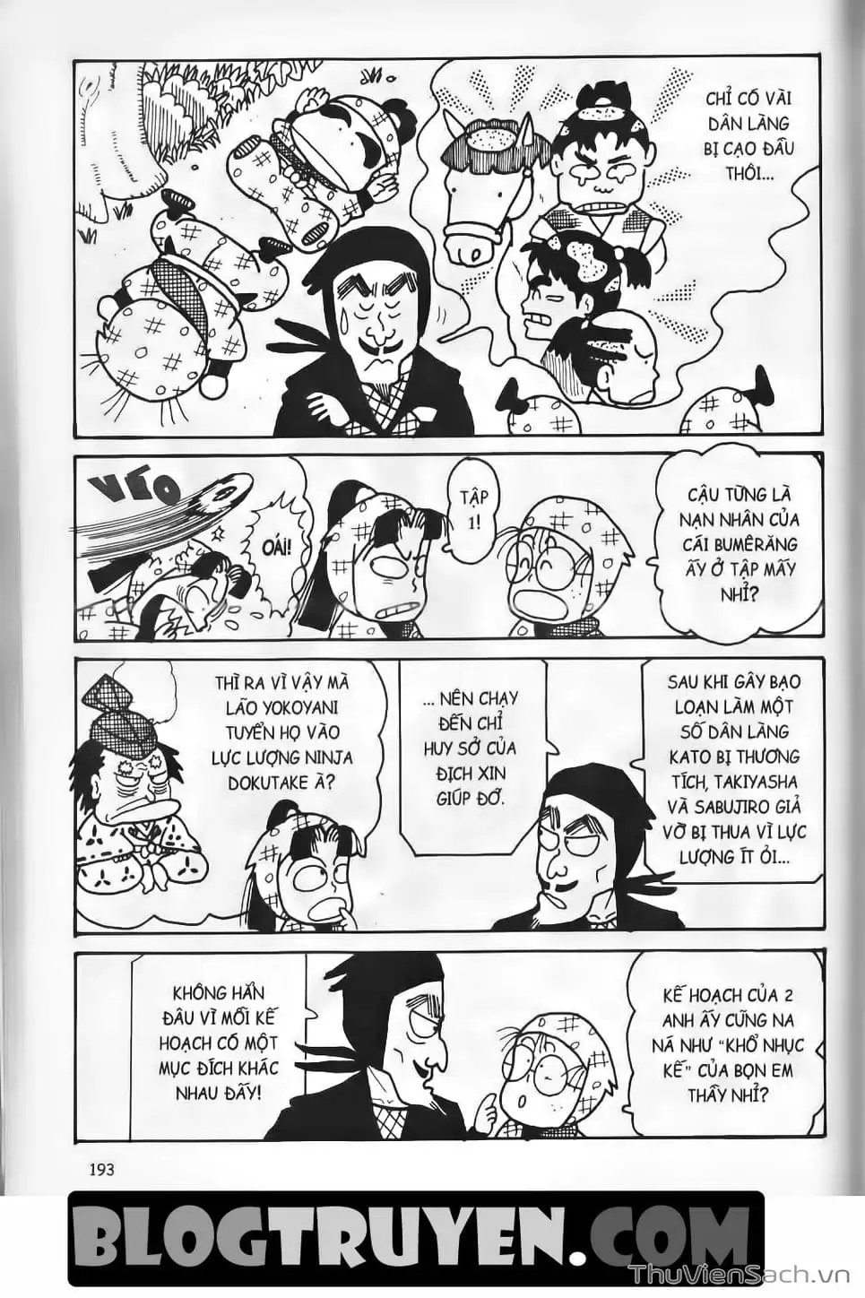 Truyện Tranh Ninja Loạn Thị trang 4