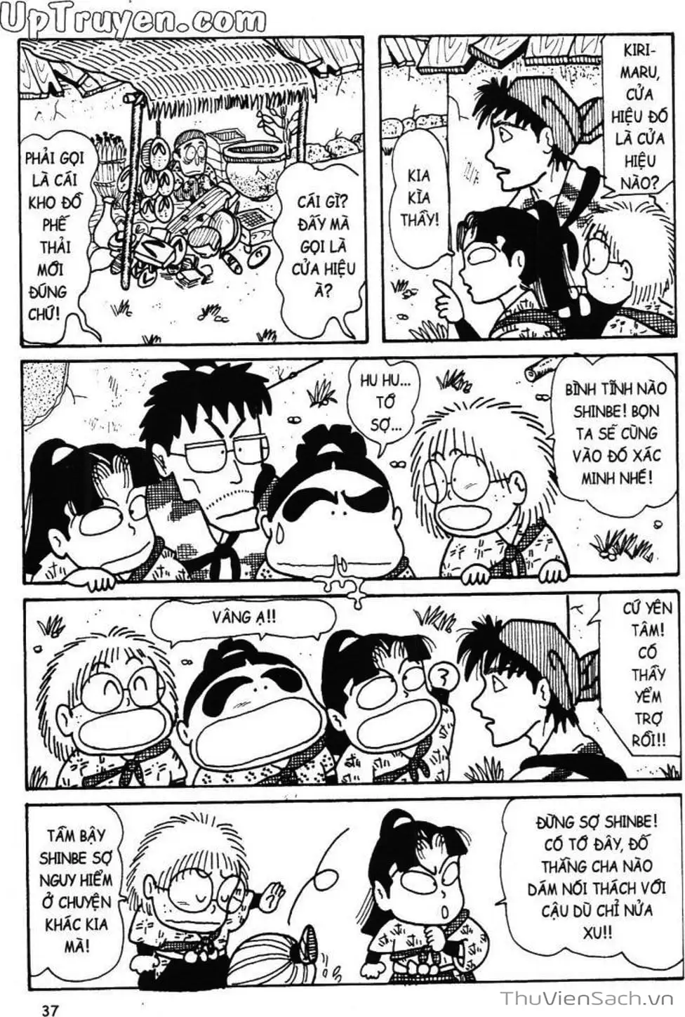 Truyện Tranh Ninja Loạn Thị trang 4