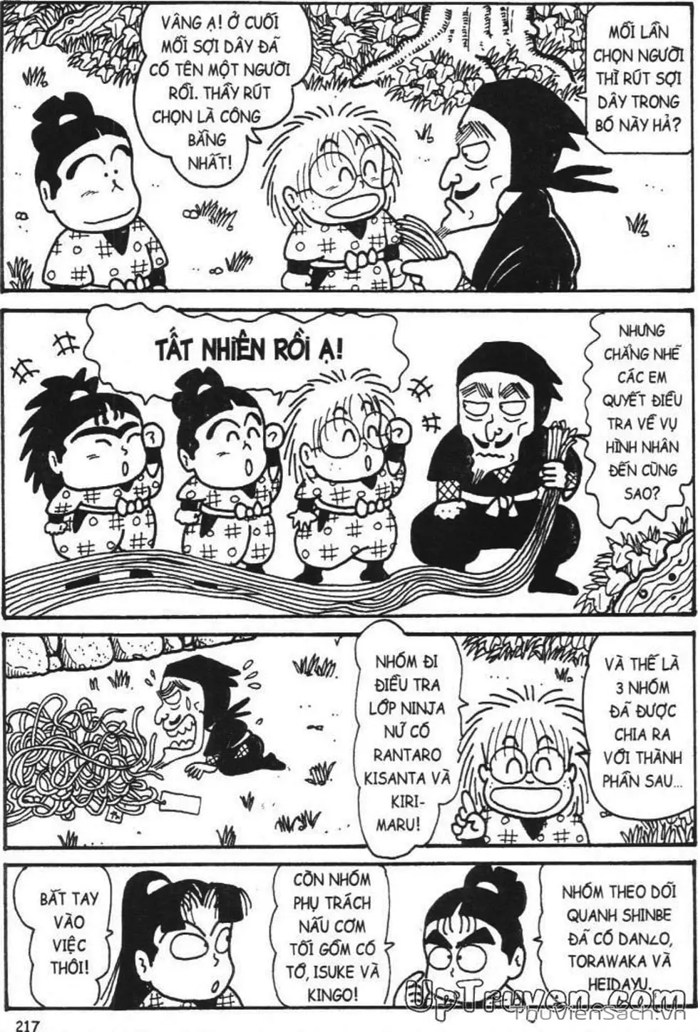 Truyện Tranh Ninja Loạn Thị trang 4