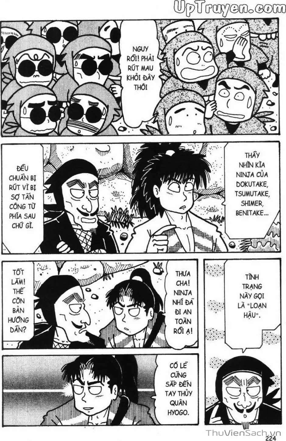 Truyện Tranh Ninja Loạn Thị trang 4