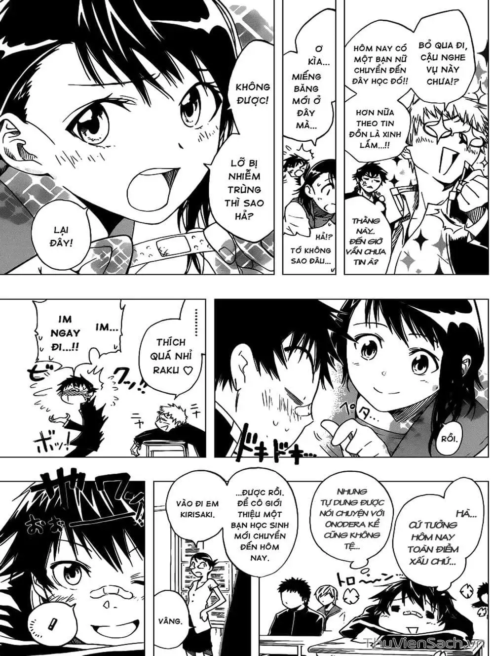 Truyện Tranh Tình Yêu Giả Tạo - Nisekoi trang 8