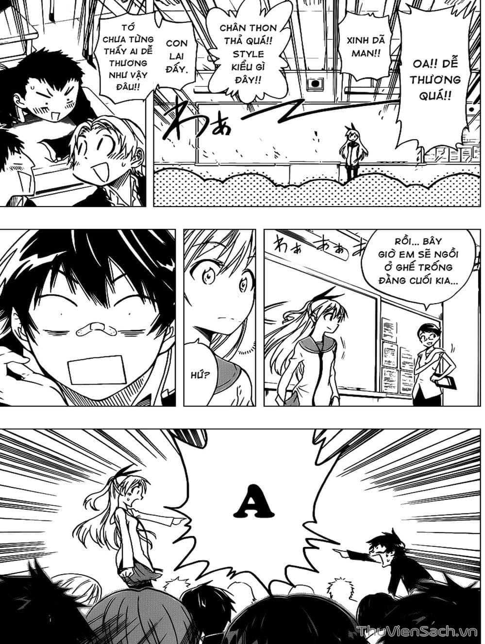 Truyện Tranh Tình Yêu Giả Tạo - Nisekoi trang 8