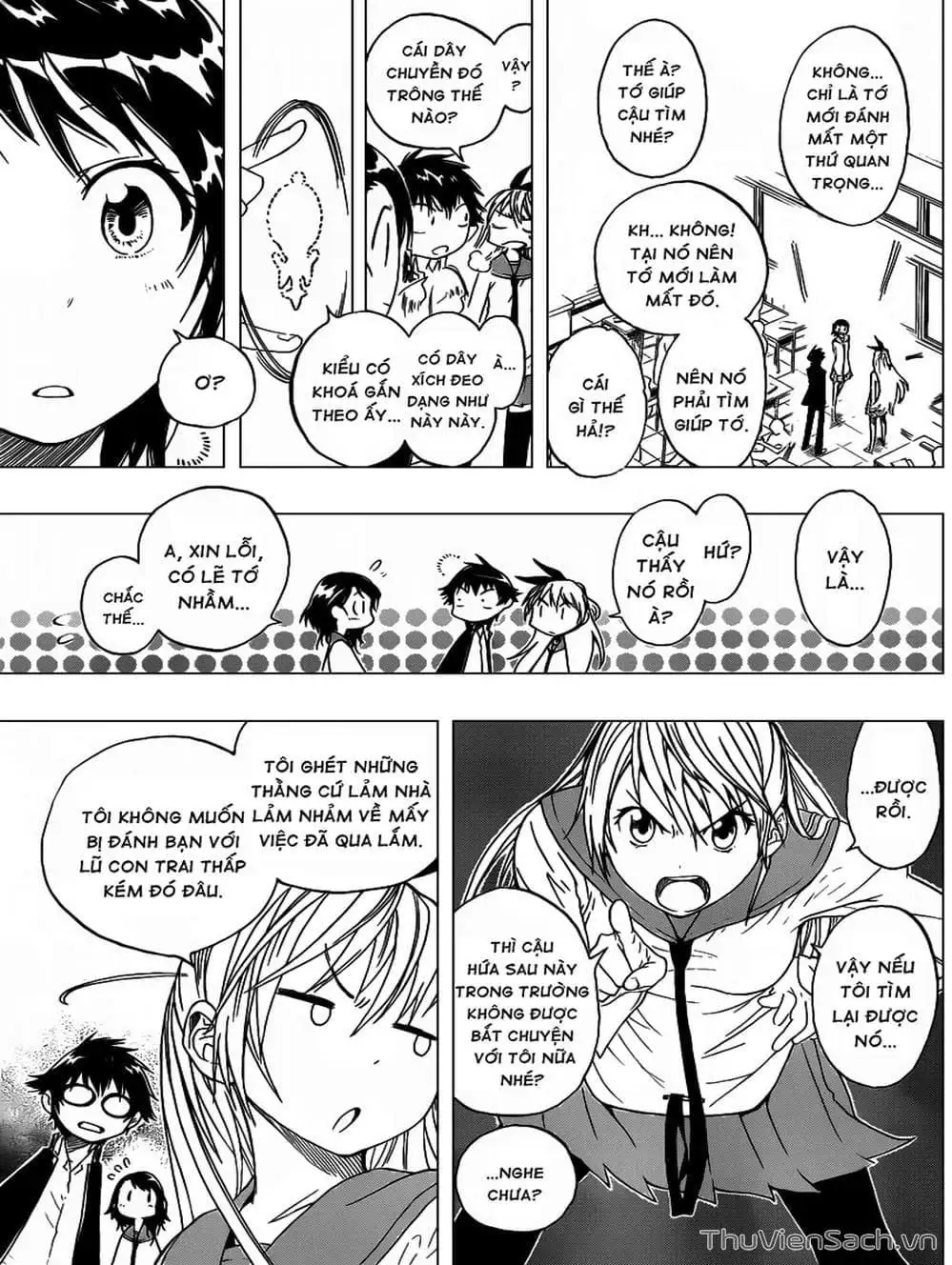 Truyện Tranh Tình Yêu Giả Tạo - Nisekoi trang 8