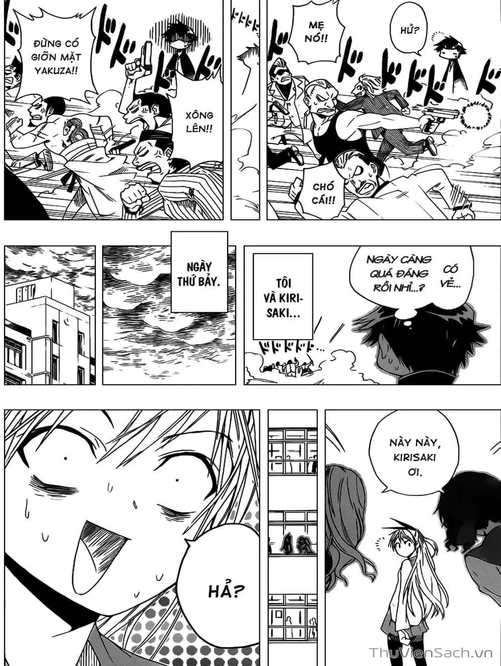 Truyện Tranh Tình Yêu Giả Tạo - Nisekoi trang 8