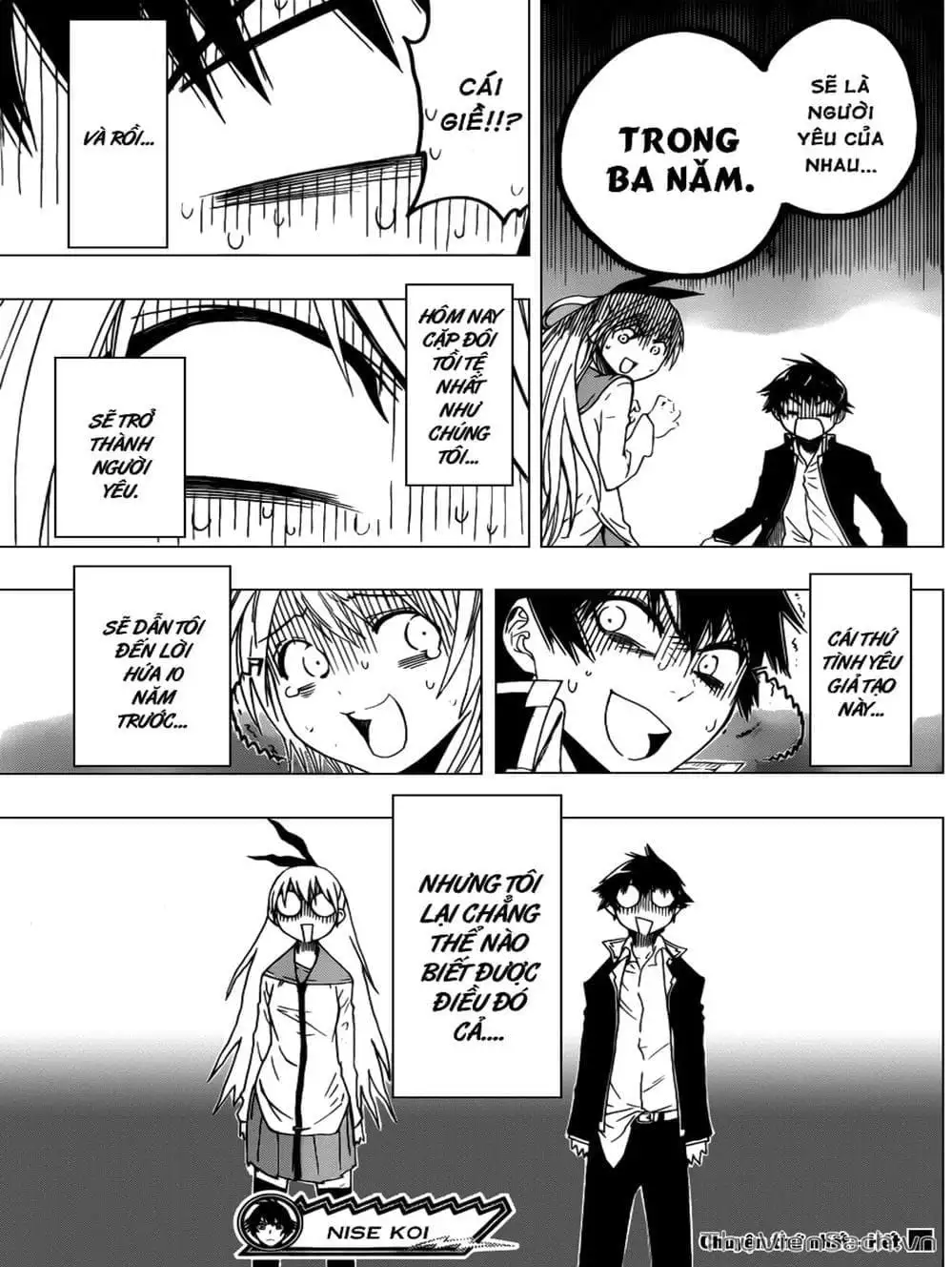 Truyện Tranh Tình Yêu Giả Tạo - Nisekoi trang 8