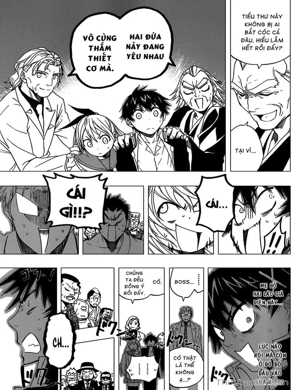 Truyện Tranh Tình Yêu Giả Tạo - Nisekoi trang 8