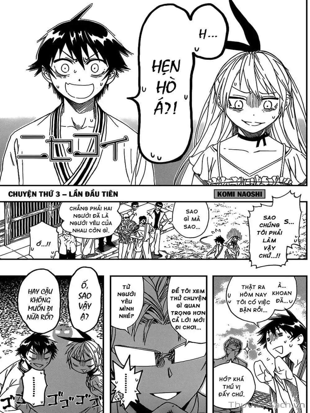 Truyện Tranh Tình Yêu Giả Tạo - Nisekoi trang 8