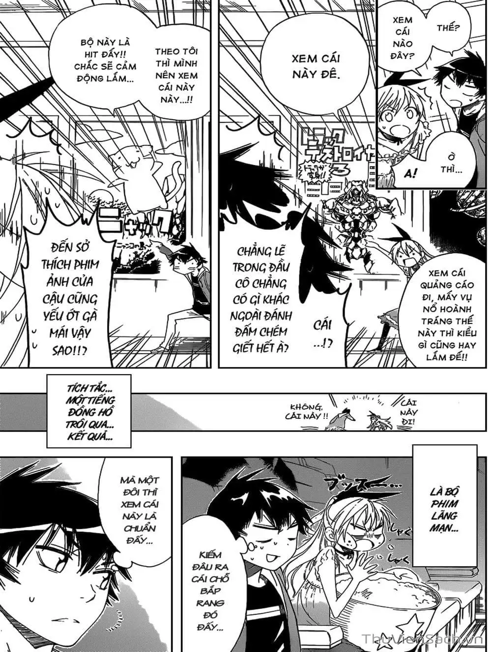 Truyện Tranh Tình Yêu Giả Tạo - Nisekoi trang 8