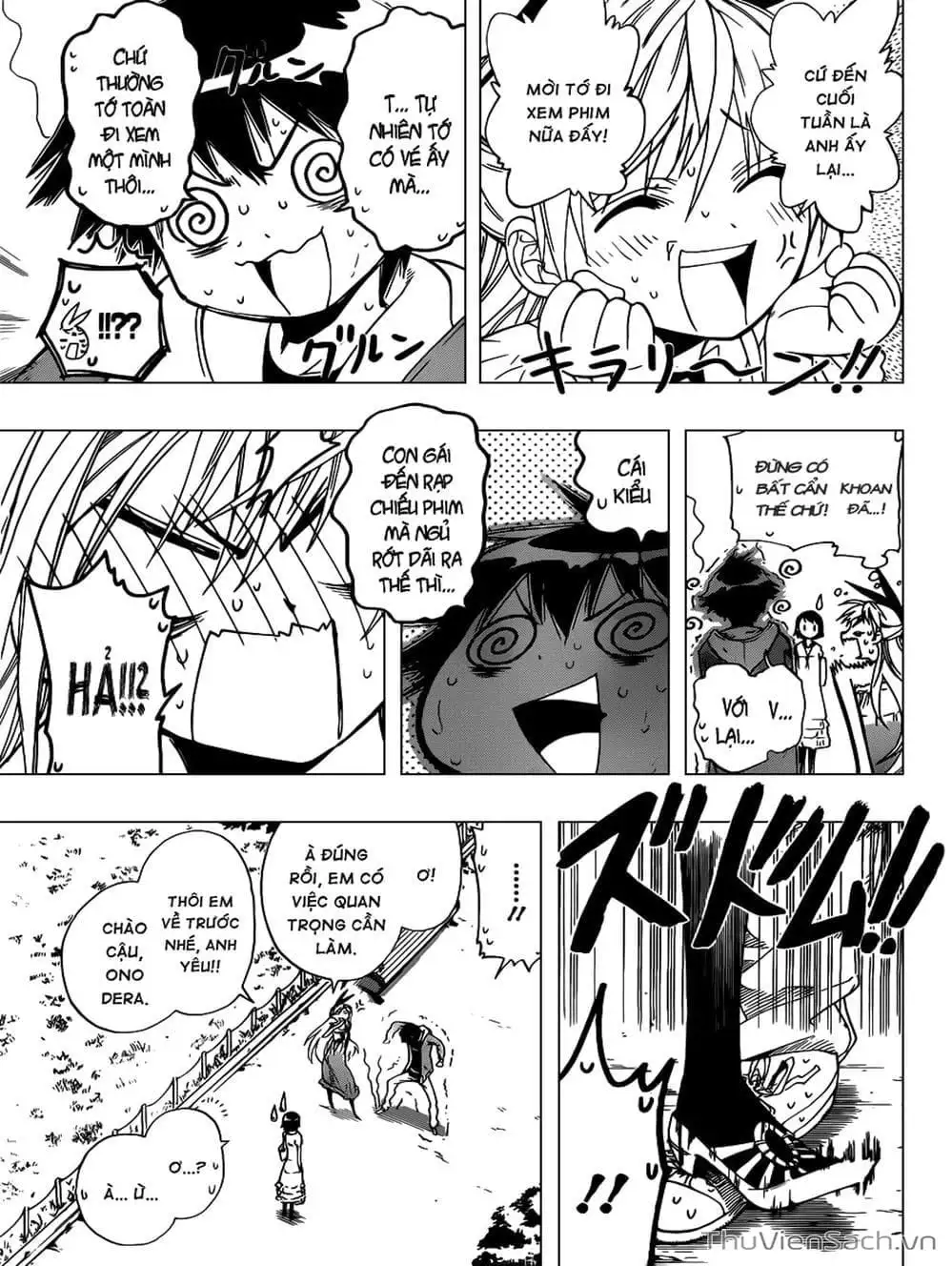 Truyện Tranh Tình Yêu Giả Tạo - Nisekoi trang 8