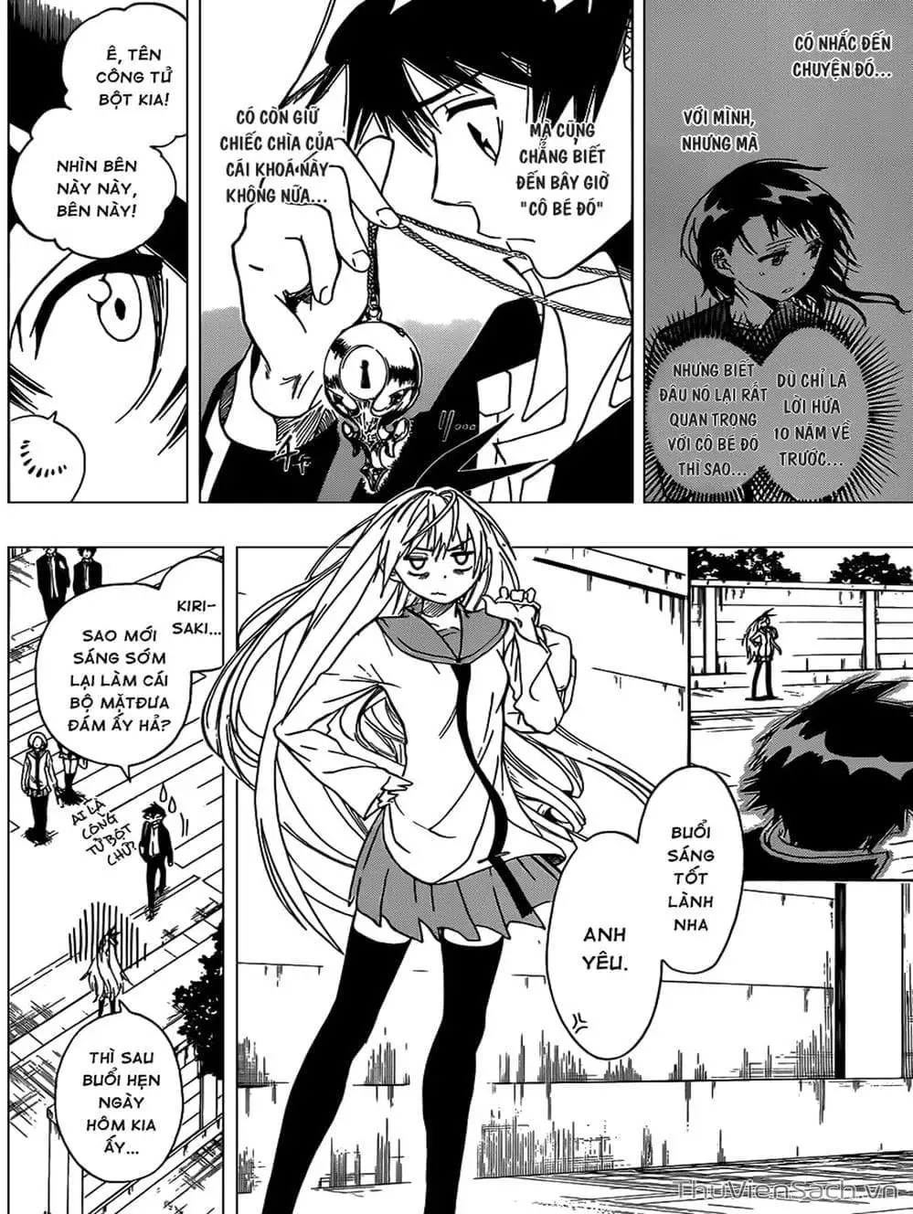 Truyện Tranh Tình Yêu Giả Tạo - Nisekoi trang 8