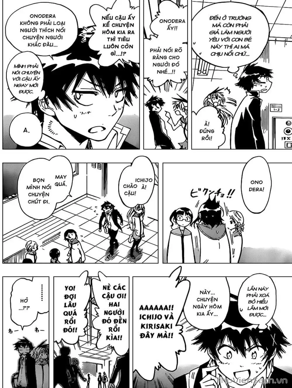 Truyện Tranh Tình Yêu Giả Tạo - Nisekoi trang 8