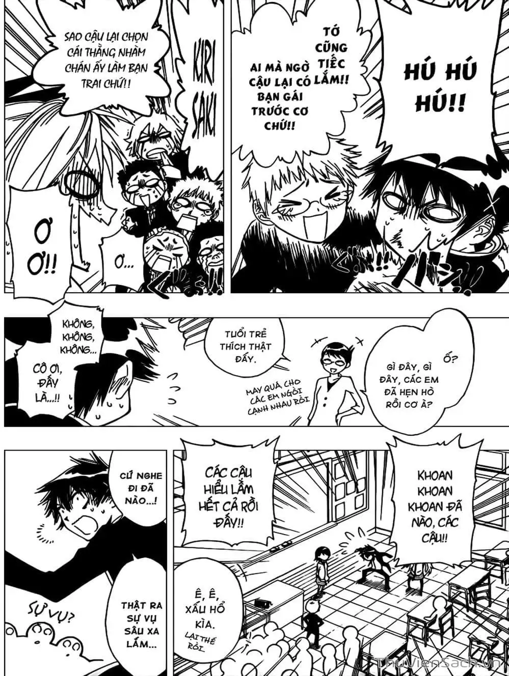 Truyện Tranh Tình Yêu Giả Tạo - Nisekoi trang 8