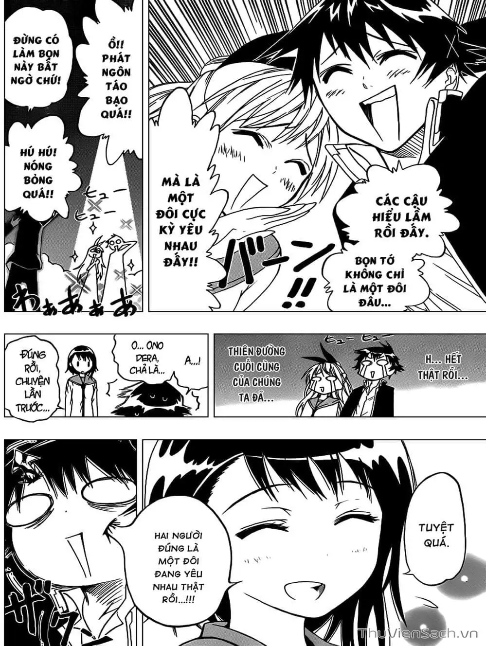 Truyện Tranh Tình Yêu Giả Tạo - Nisekoi trang 8