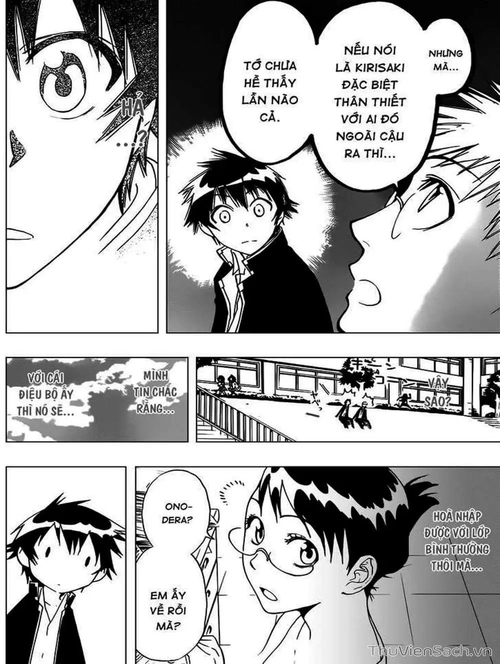 Truyện Tranh Tình Yêu Giả Tạo - Nisekoi trang 8