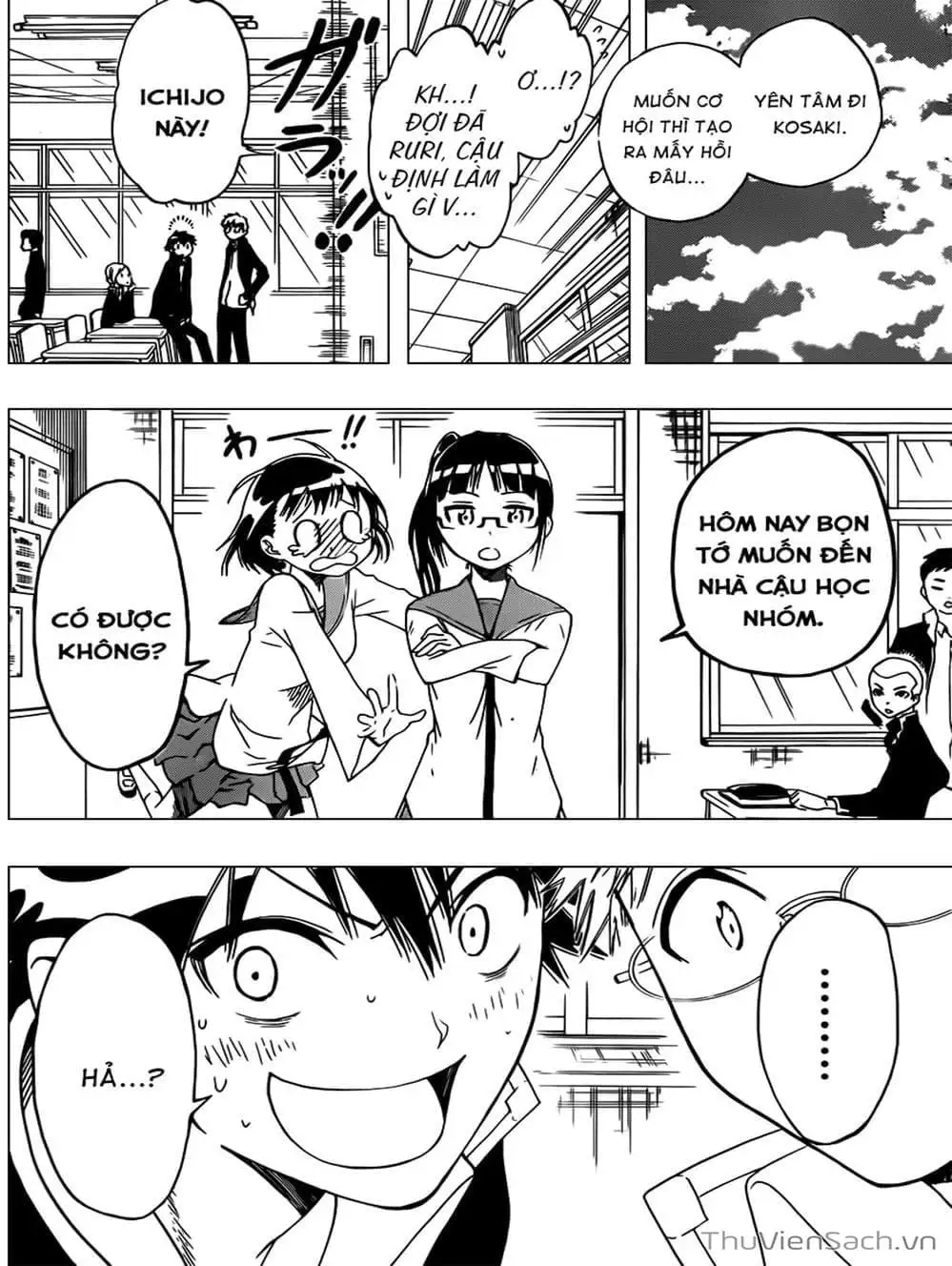Truyện Tranh Tình Yêu Giả Tạo - Nisekoi trang 8