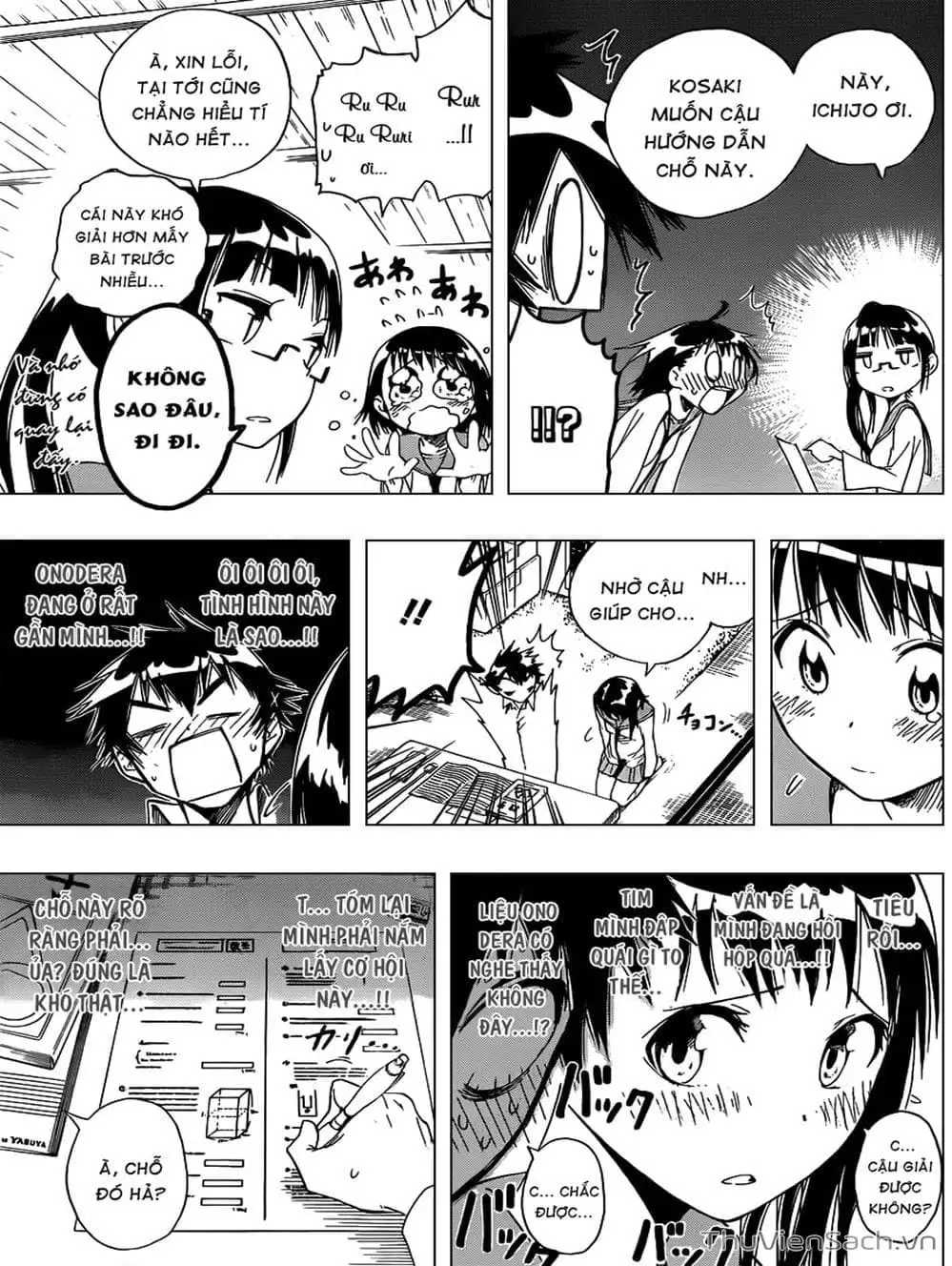 Truyện Tranh Tình Yêu Giả Tạo - Nisekoi trang 8