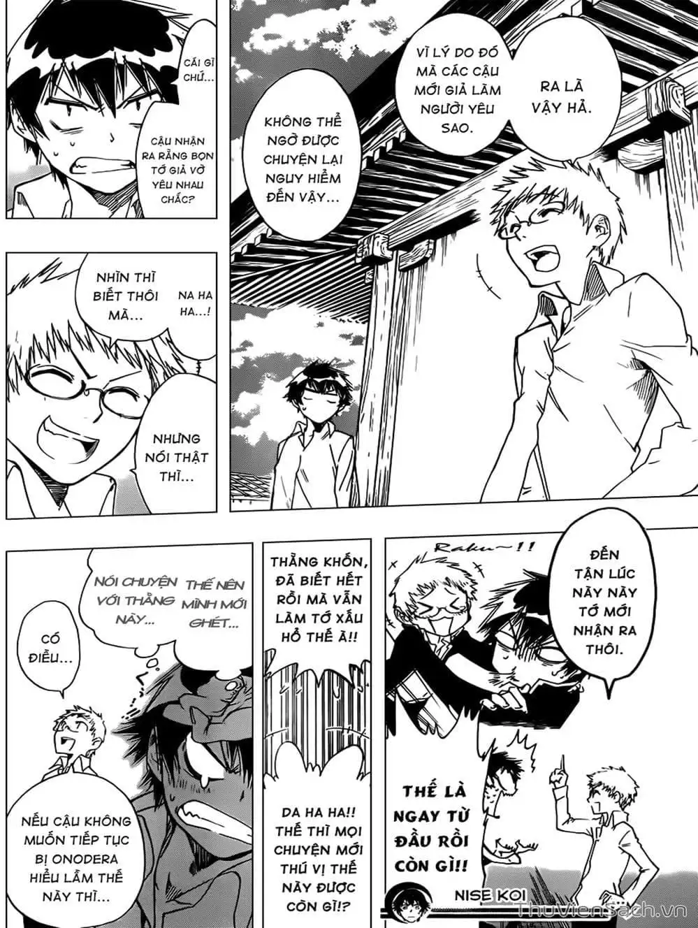 Truyện Tranh Tình Yêu Giả Tạo - Nisekoi trang 8