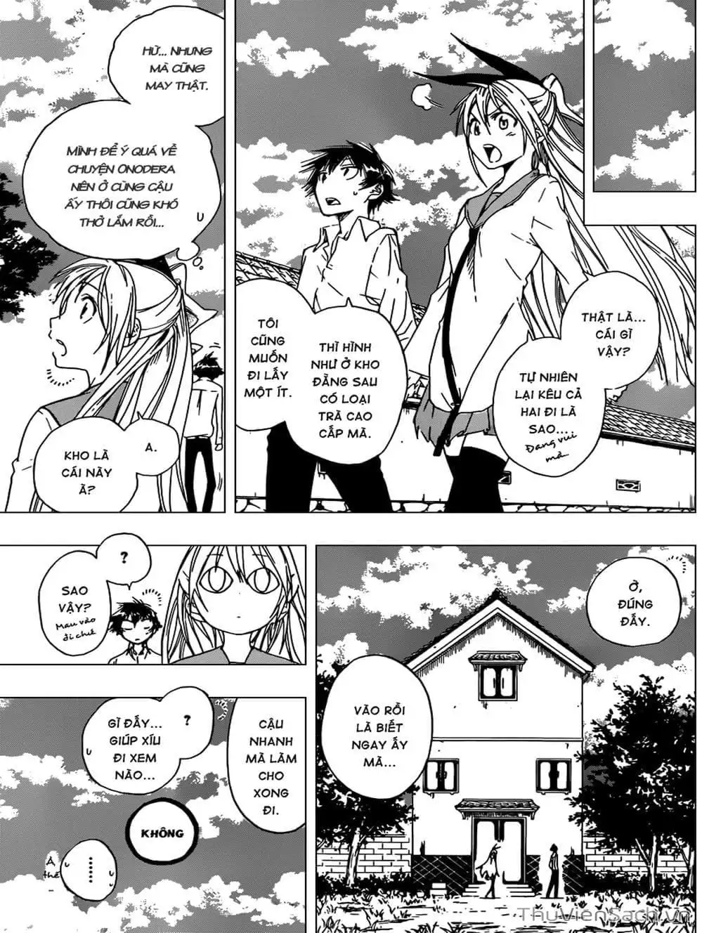 Truyện Tranh Tình Yêu Giả Tạo - Nisekoi trang 8