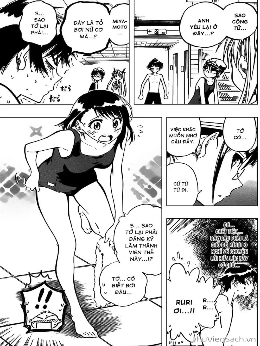 Truyện Tranh Tình Yêu Giả Tạo - Nisekoi trang 8