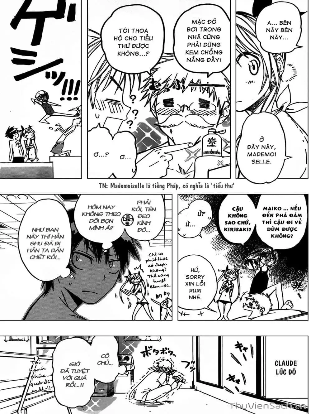 Truyện Tranh Tình Yêu Giả Tạo - Nisekoi trang 8