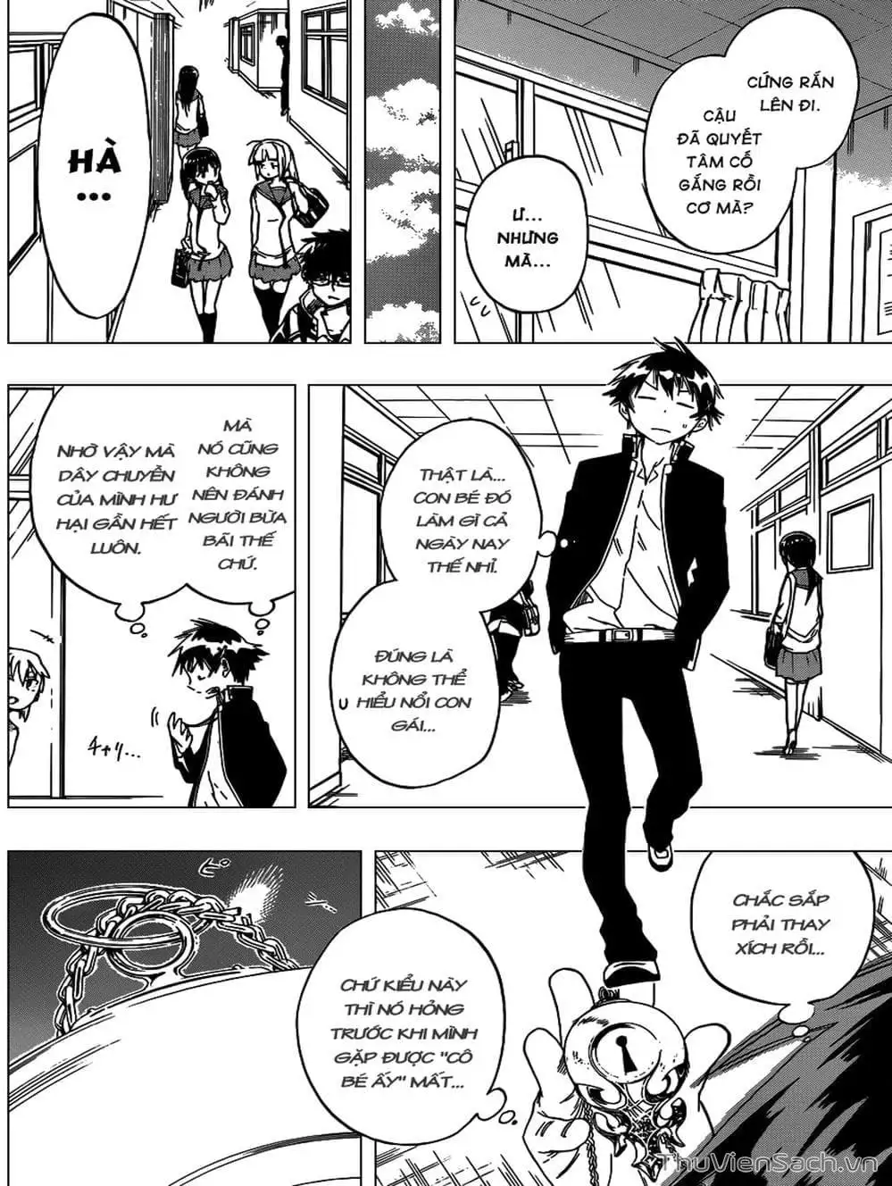 Truyện Tranh Tình Yêu Giả Tạo - Nisekoi trang 8