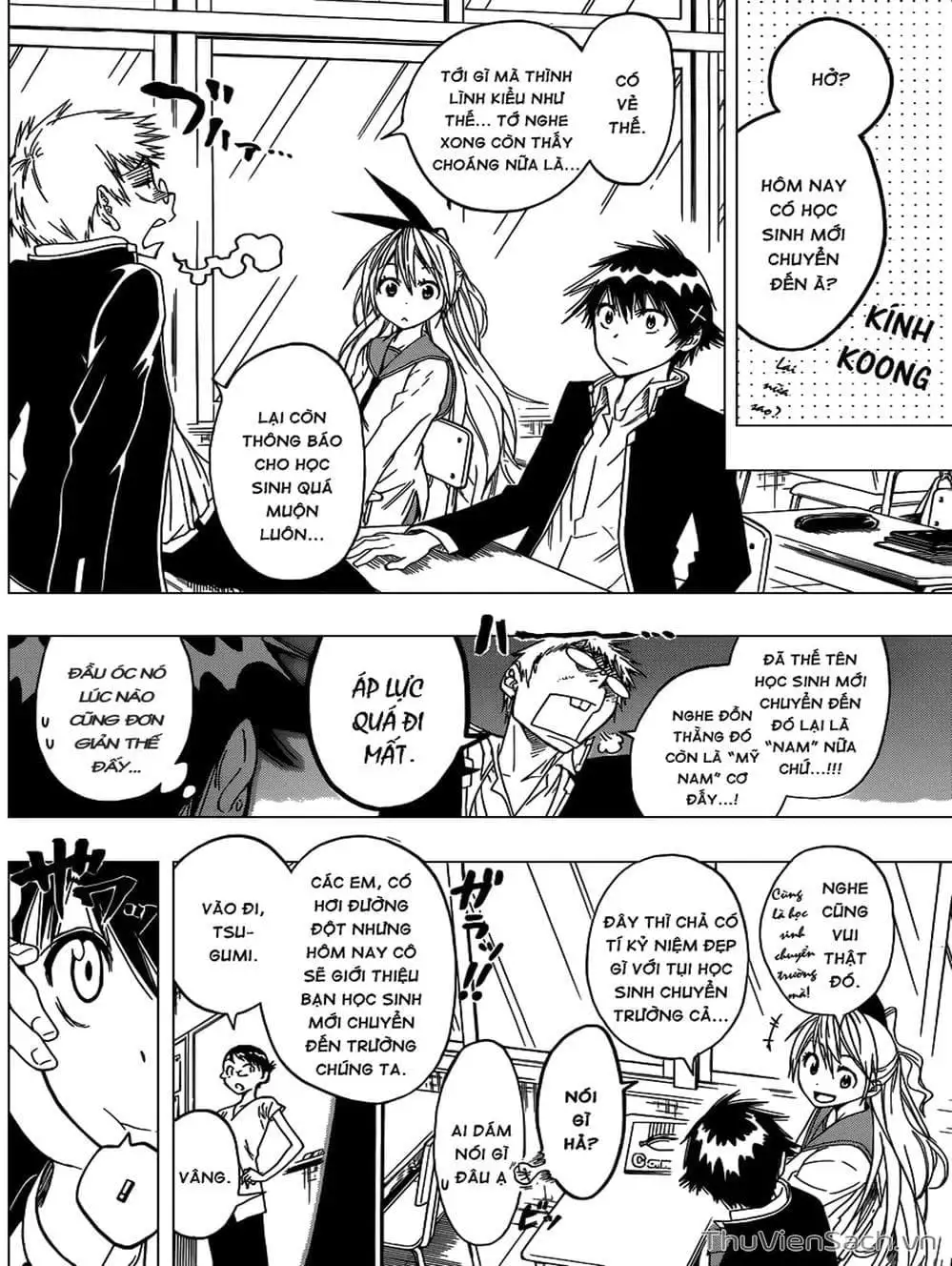 Truyện Tranh Tình Yêu Giả Tạo - Nisekoi trang 8