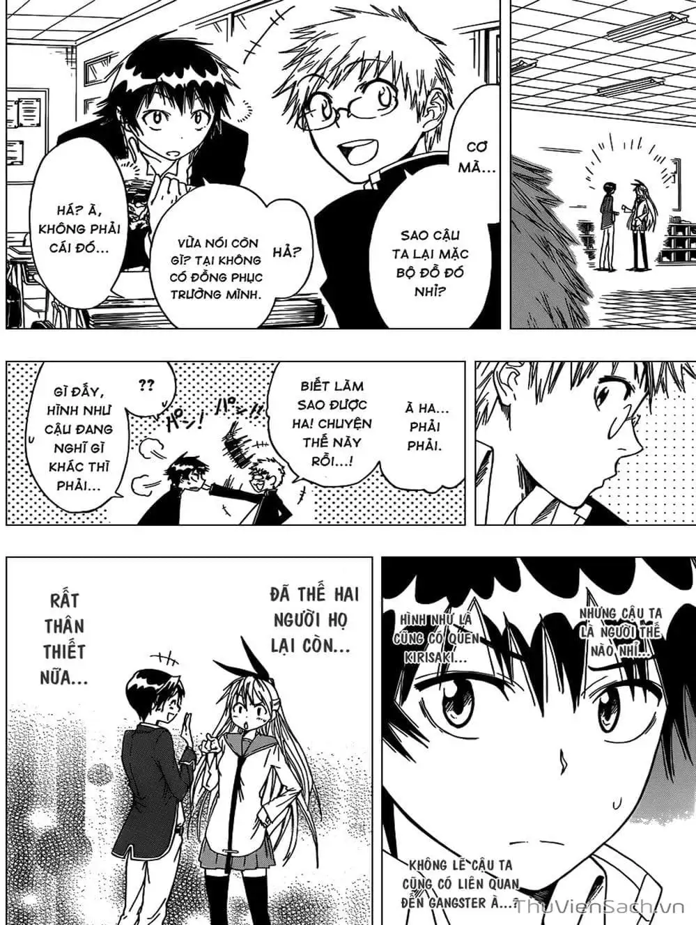 Truyện Tranh Tình Yêu Giả Tạo - Nisekoi trang 8