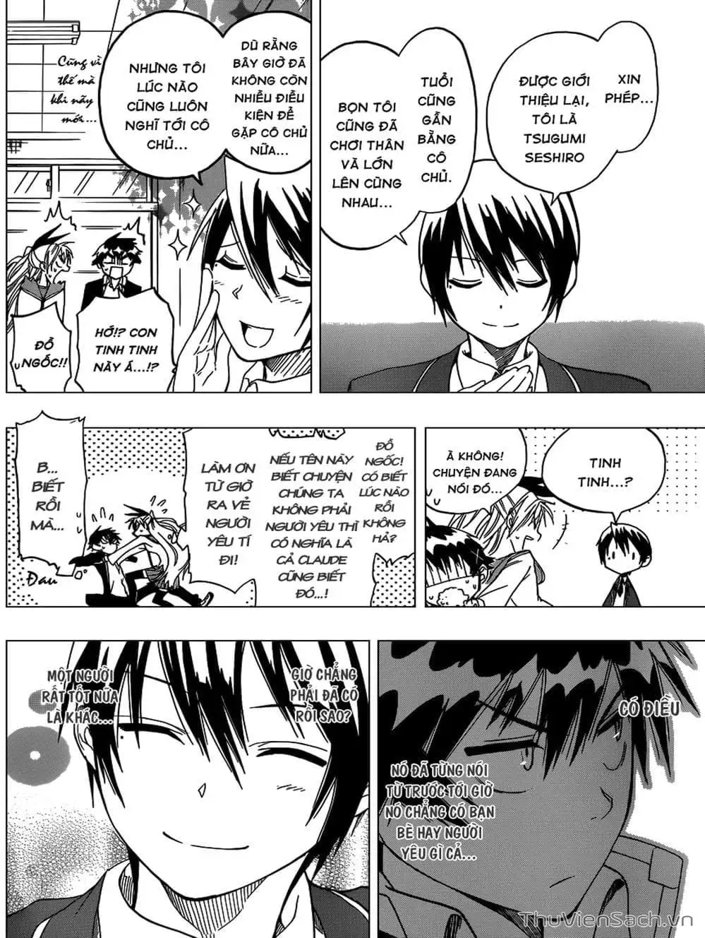 Truyện Tranh Tình Yêu Giả Tạo - Nisekoi trang 8