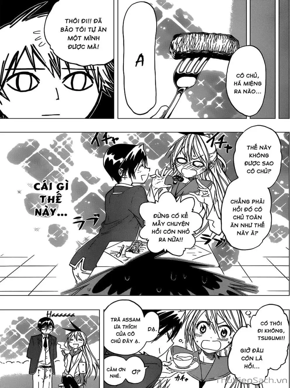 Truyện Tranh Tình Yêu Giả Tạo - Nisekoi trang 8