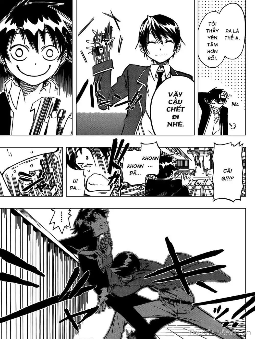 Truyện Tranh Tình Yêu Giả Tạo - Nisekoi trang 8