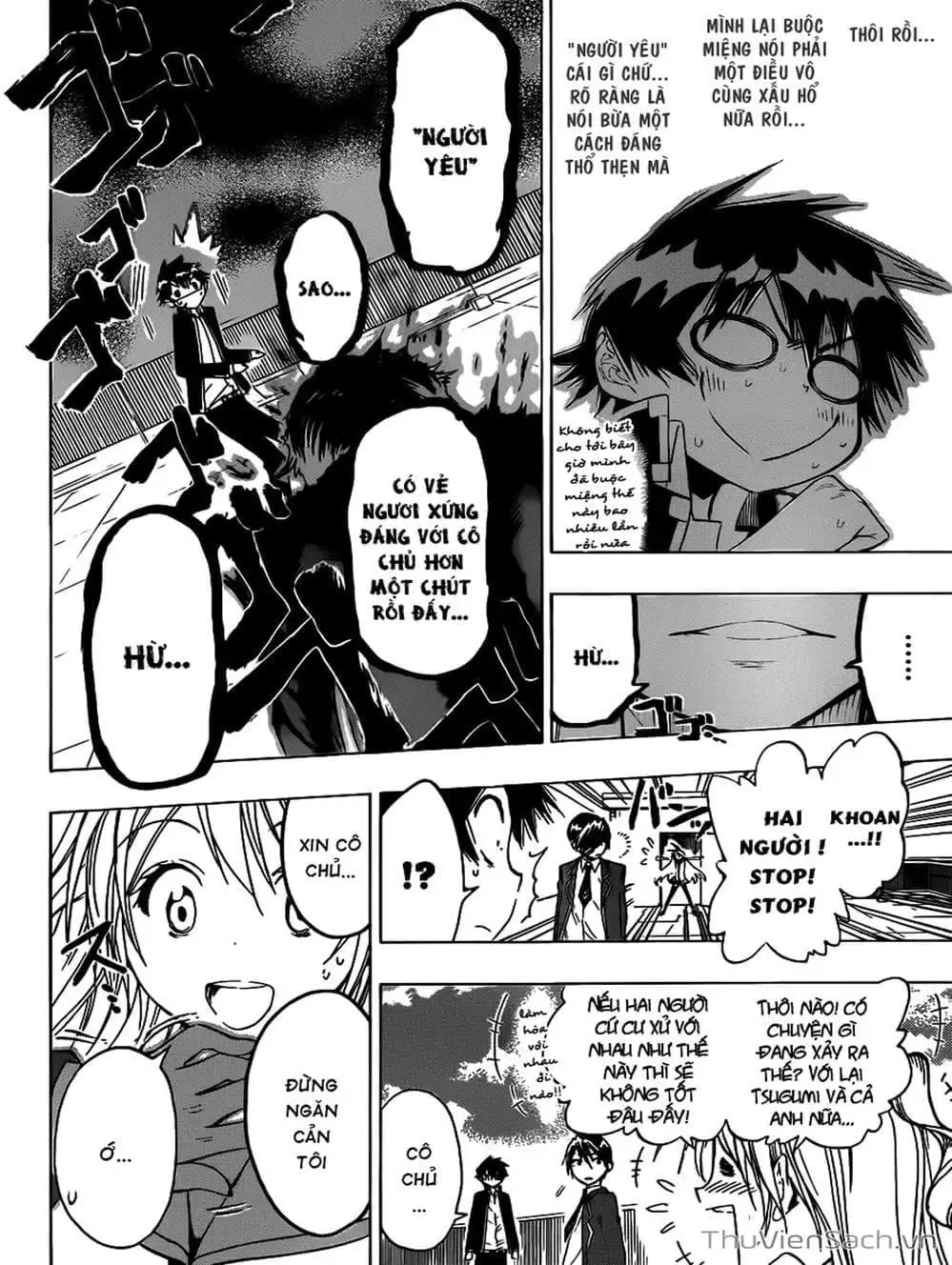 Truyện Tranh Tình Yêu Giả Tạo - Nisekoi trang 8