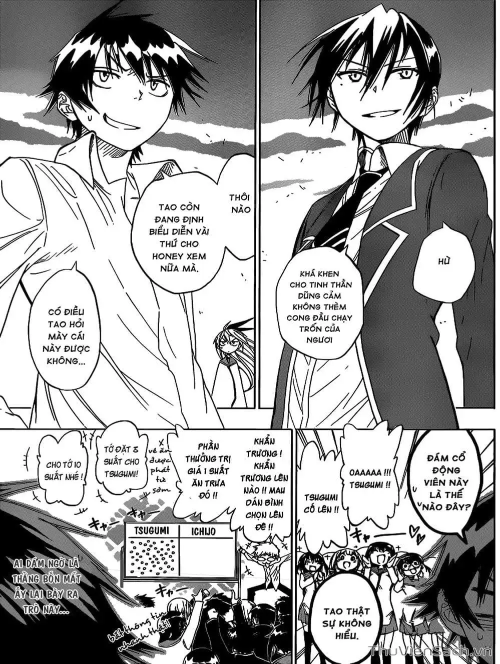 Truyện Tranh Tình Yêu Giả Tạo - Nisekoi trang 8