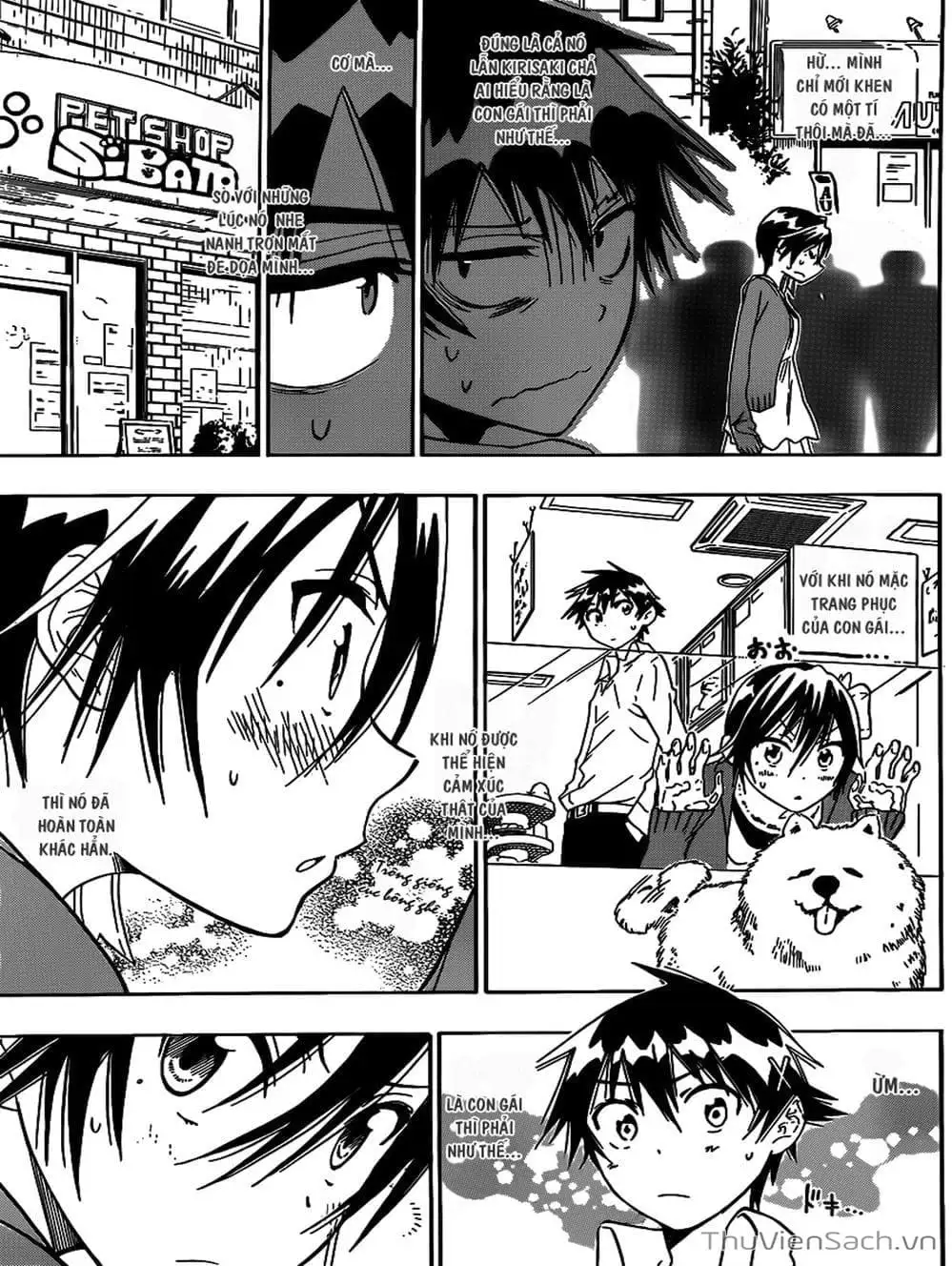 Truyện Tranh Tình Yêu Giả Tạo - Nisekoi trang 8