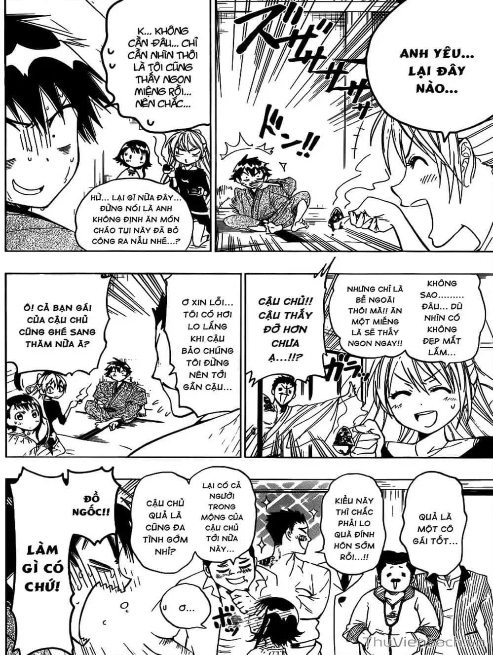 Truyện Tranh Tình Yêu Giả Tạo - Nisekoi trang 8