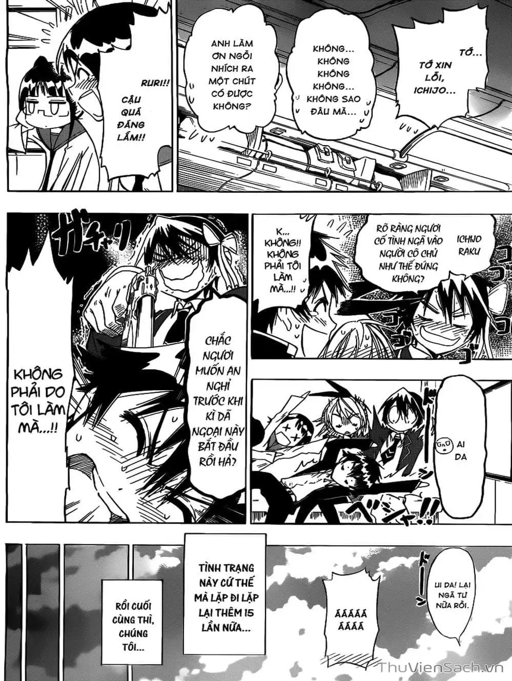 Truyện Tranh Tình Yêu Giả Tạo - Nisekoi trang 8