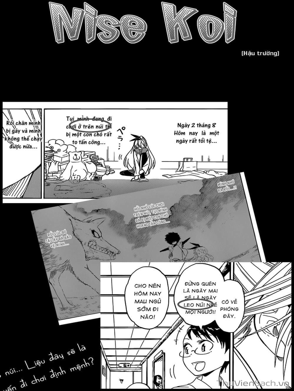 Truyện Tranh Tình Yêu Giả Tạo - Nisekoi trang 8