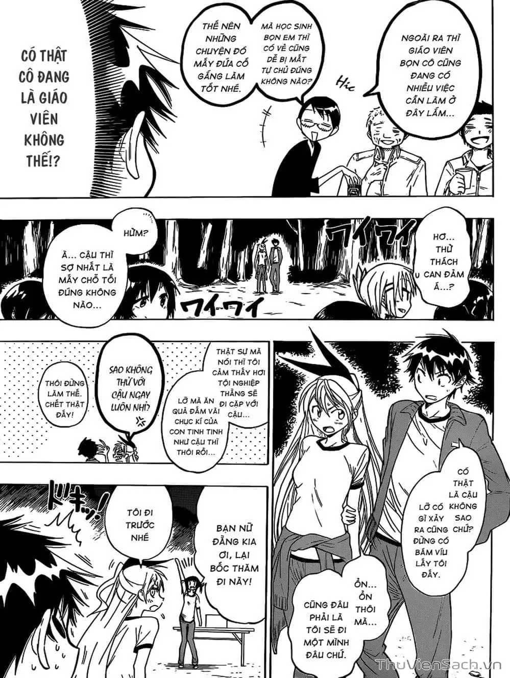 Truyện Tranh Tình Yêu Giả Tạo - Nisekoi trang 8