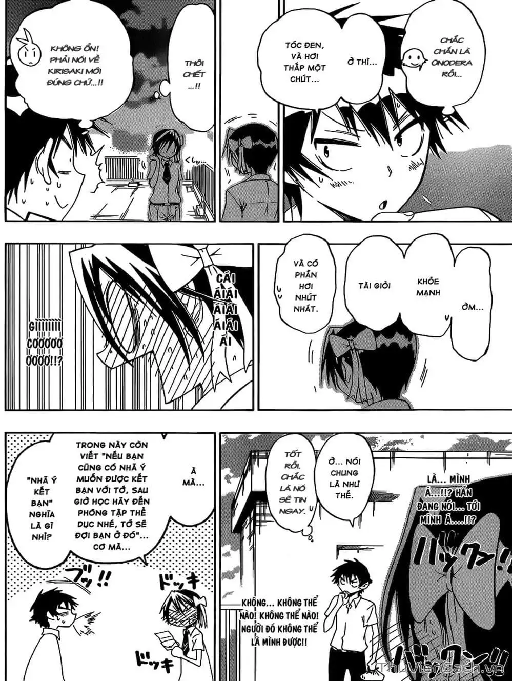Truyện Tranh Tình Yêu Giả Tạo - Nisekoi trang 8
