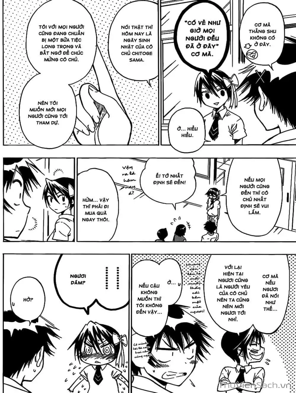 Truyện Tranh Tình Yêu Giả Tạo - Nisekoi trang 8