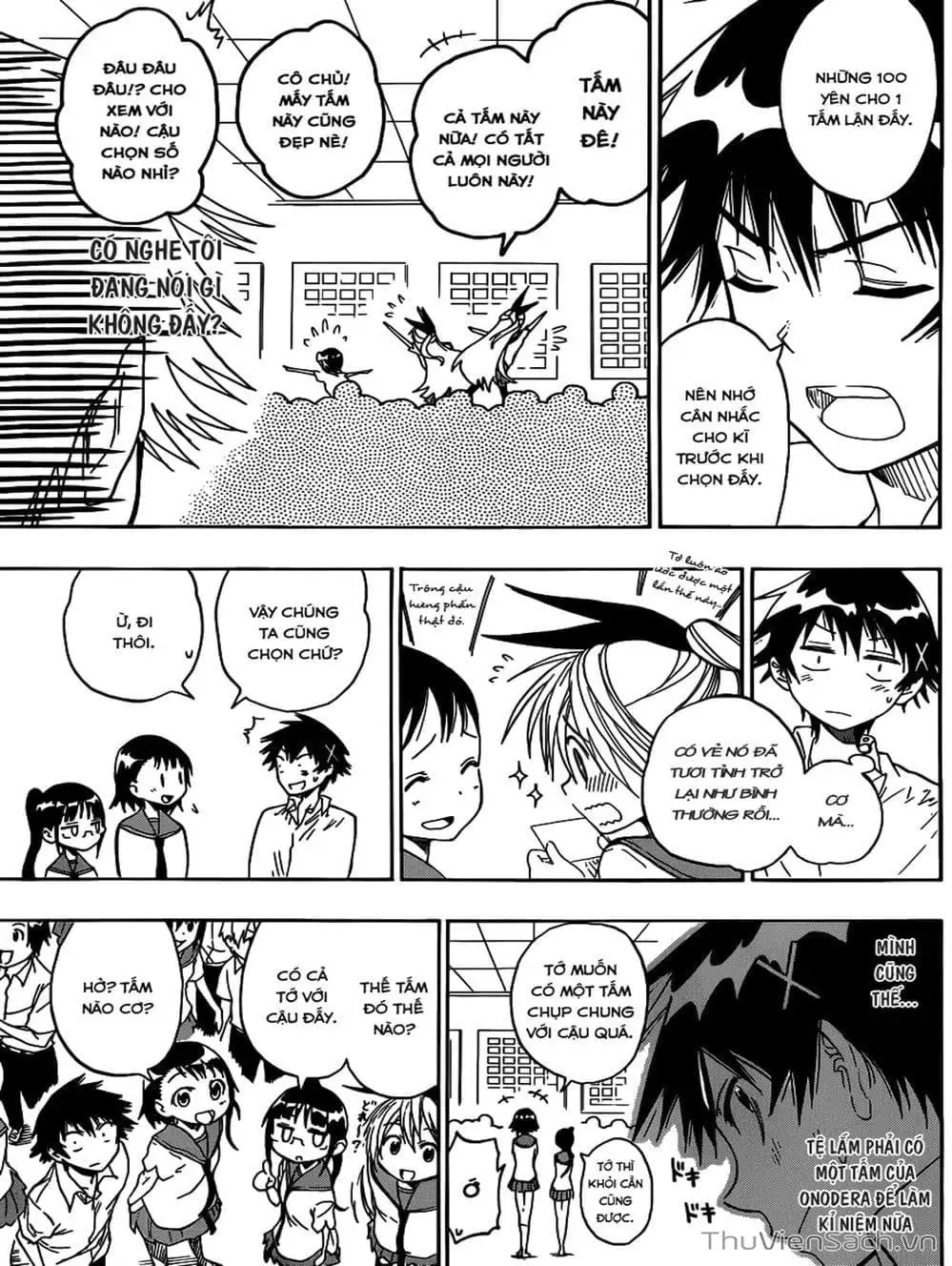 Truyện Tranh Tình Yêu Giả Tạo - Nisekoi trang 8