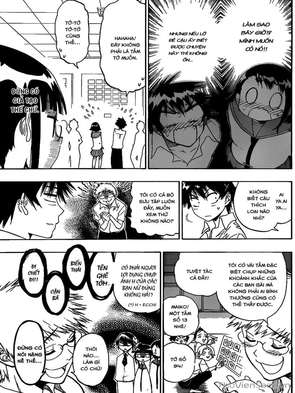 Truyện Tranh Tình Yêu Giả Tạo - Nisekoi trang 8