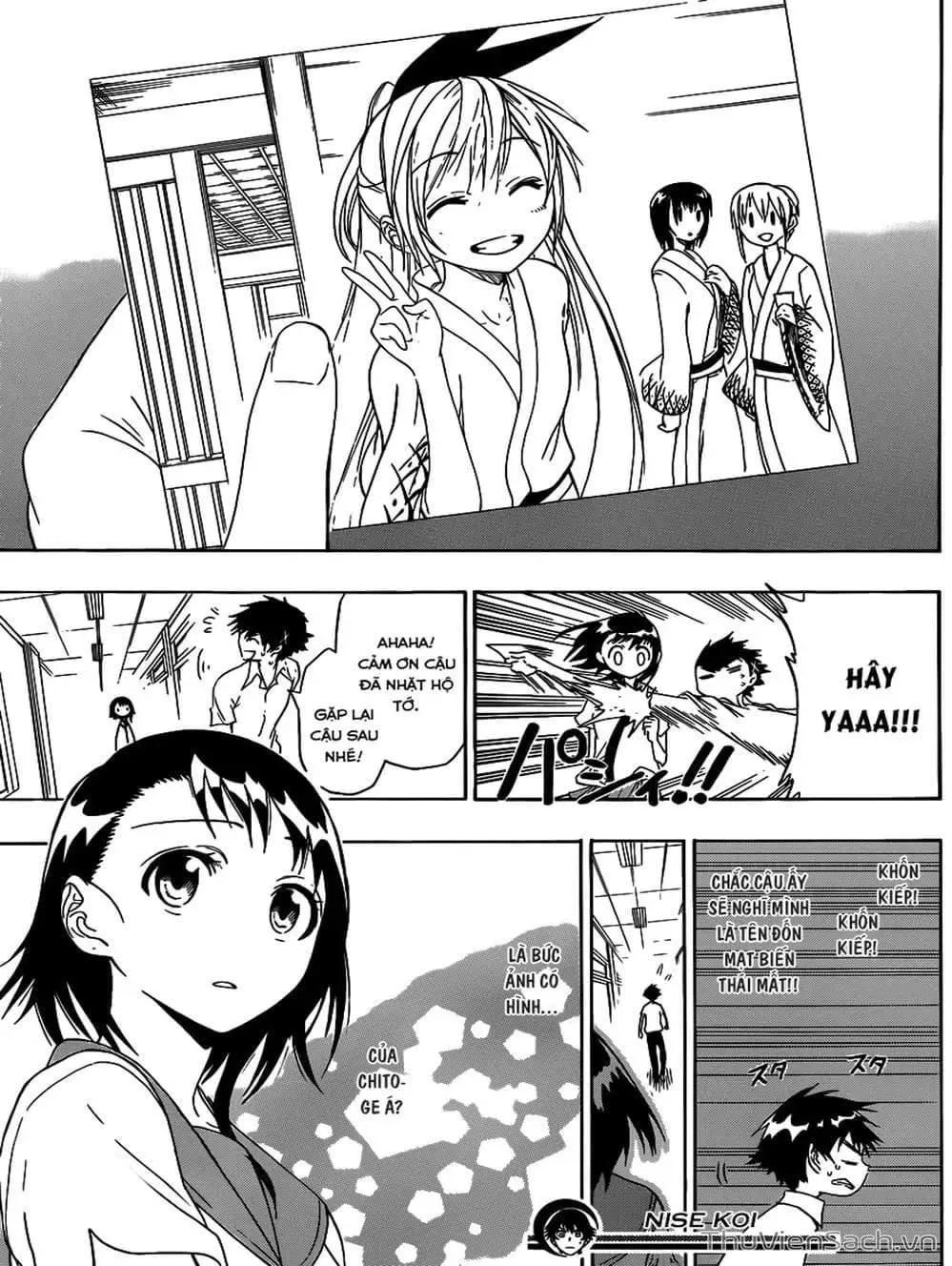 Truyện Tranh Tình Yêu Giả Tạo - Nisekoi trang 8