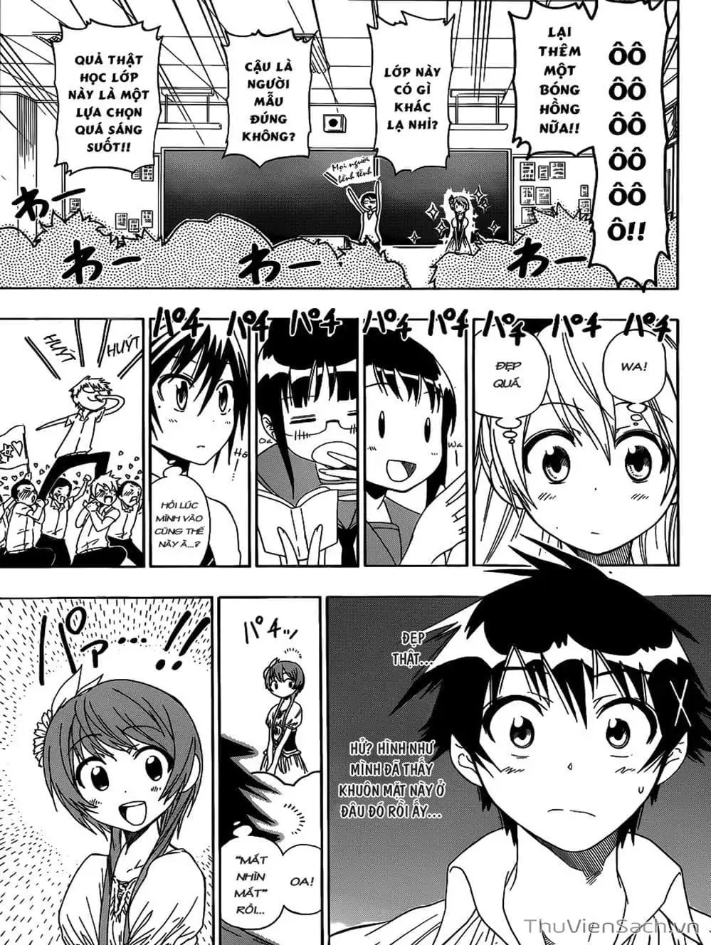 Truyện Tranh Tình Yêu Giả Tạo - Nisekoi trang 8