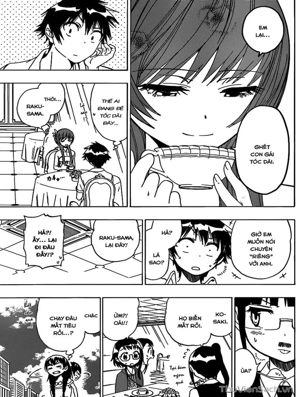 Truyện Tranh Tình Yêu Giả Tạo - Nisekoi trang 8