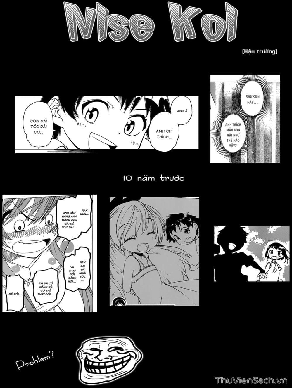 Truyện Tranh Tình Yêu Giả Tạo - Nisekoi trang 8